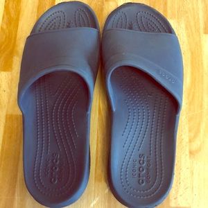 Dark blue slides